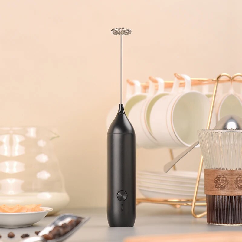 Portable Blender Usb Rechargeable - Batedor de leite elétrico batedor de