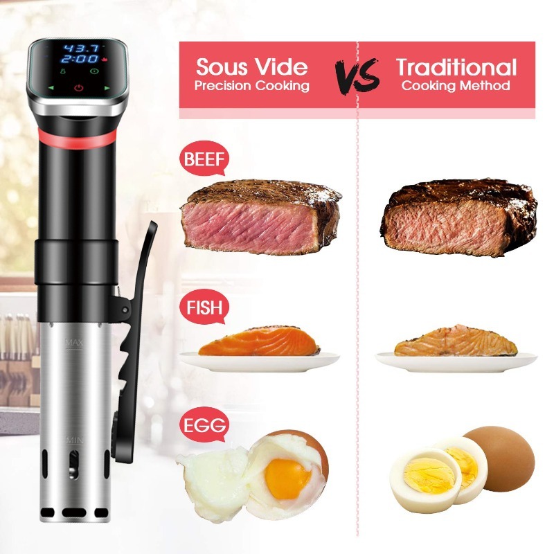 Máquina Digital Sous Vide: Pan - Digital Sous Vide Precision Cooker avaliação e preço