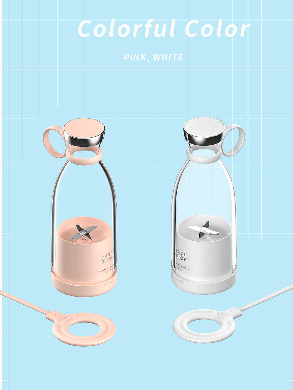 Carregador usb para liquidific - Portable Blender Usb Rechargeable avaliação e preço