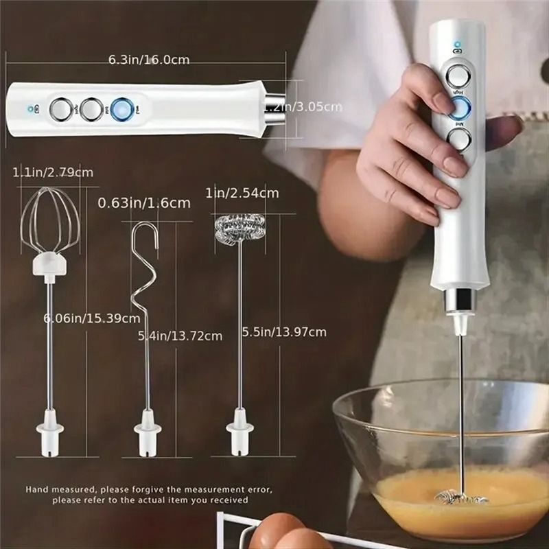 [HOT!A24R] Espumador de Leite  - Electric Milk Frother Handheld avaliação e preço