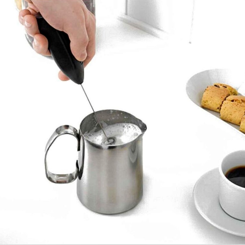 Espuma de leite sem fio batedo - Electric Milk Frother Handheld avaliação e preço
