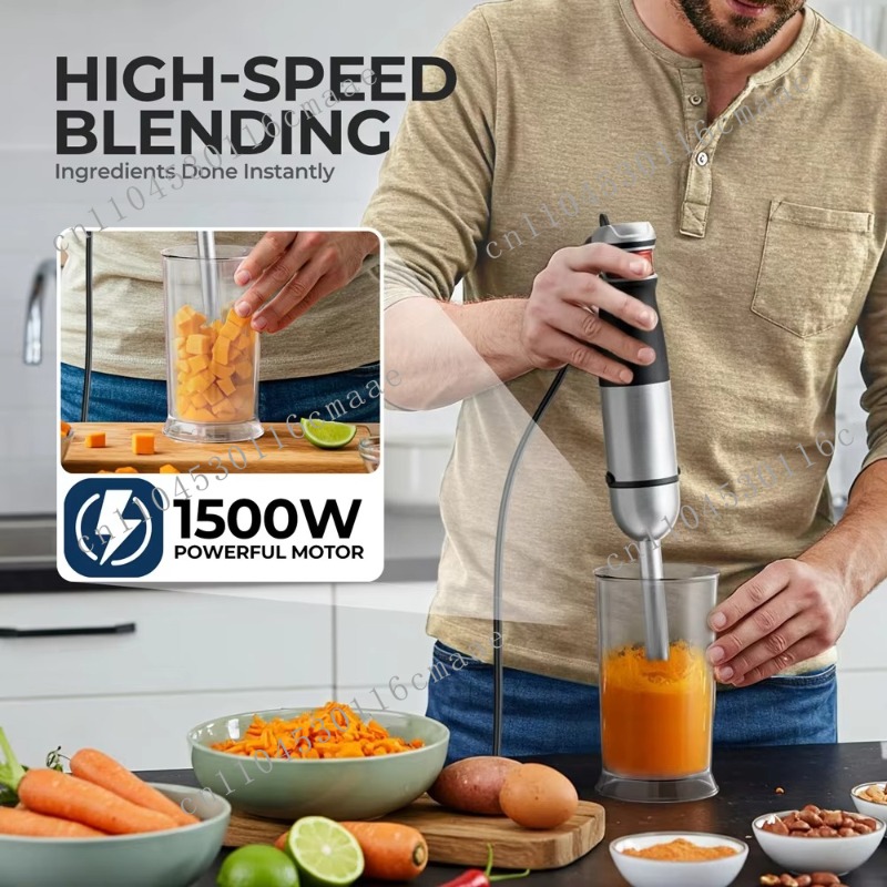 Conjunto de Liquidificador de  - Immersion Hand Blender Set avaliação e preço