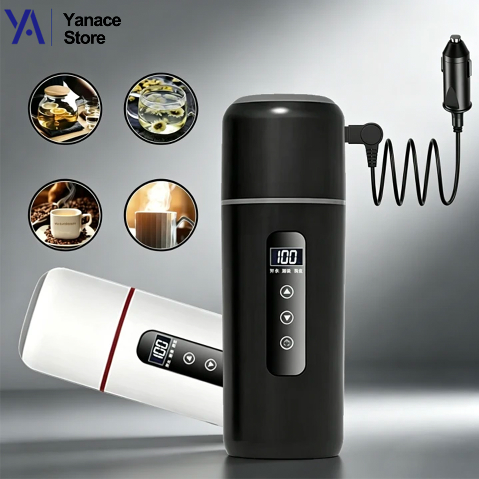 Copo Térmico Elétrico 12V 24V  - Electric Kettle Temperature Control avaliação e preço
