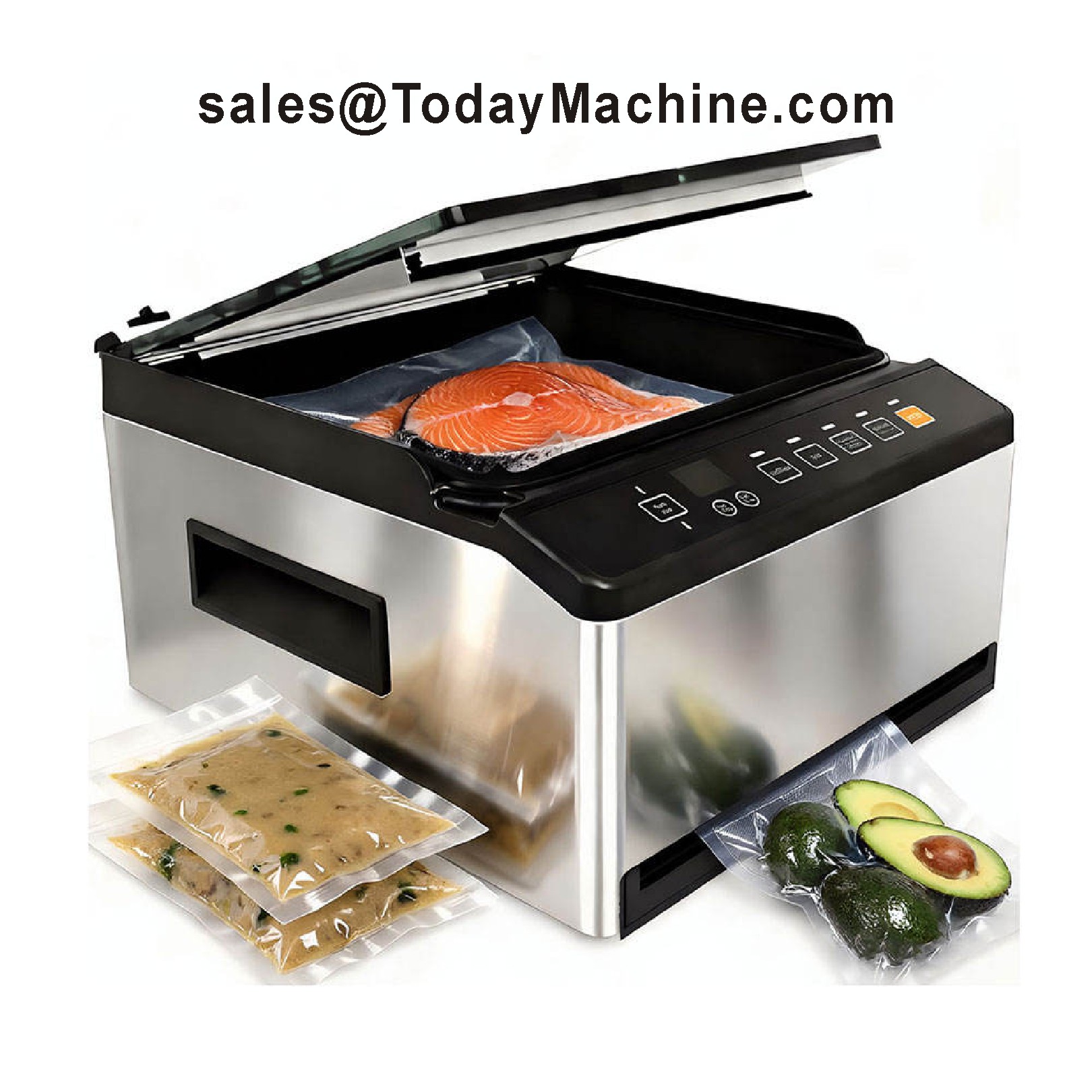 Máquina Seladora a Vácuo Comer - Food Vacuum Sealer Machine avaliação e preço