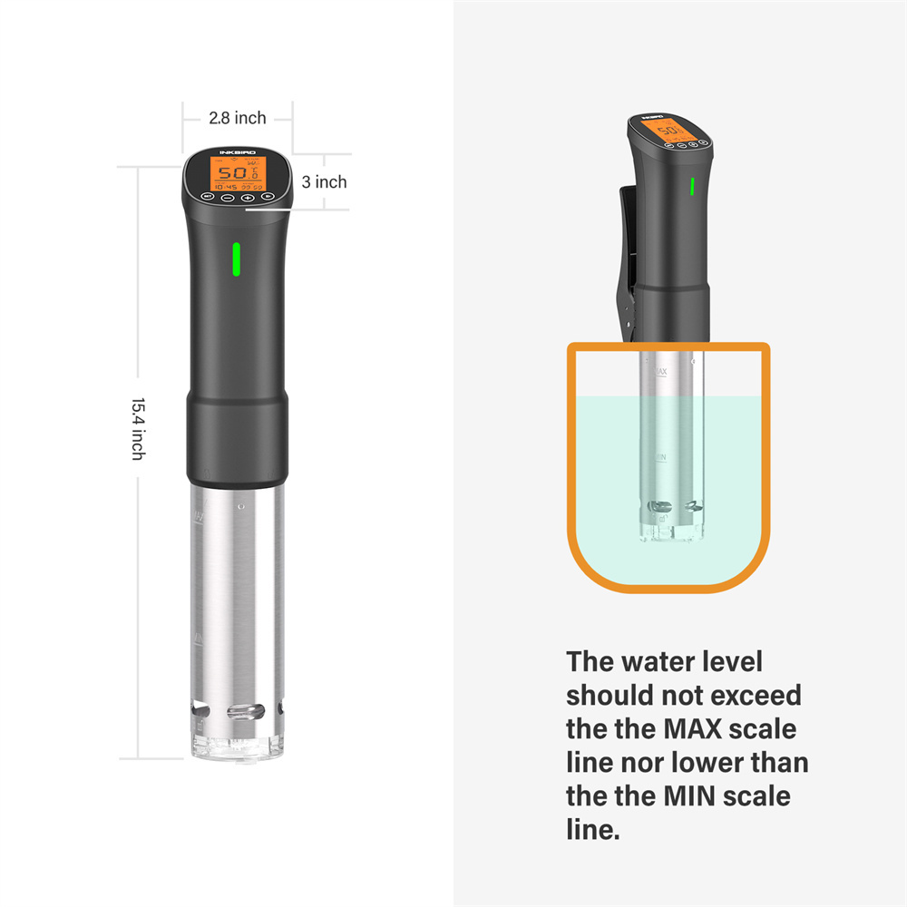 INKBIRD-Fogão de Precisão Wi-F - Digital Sous Vide Precision Cooker avaliação e preço