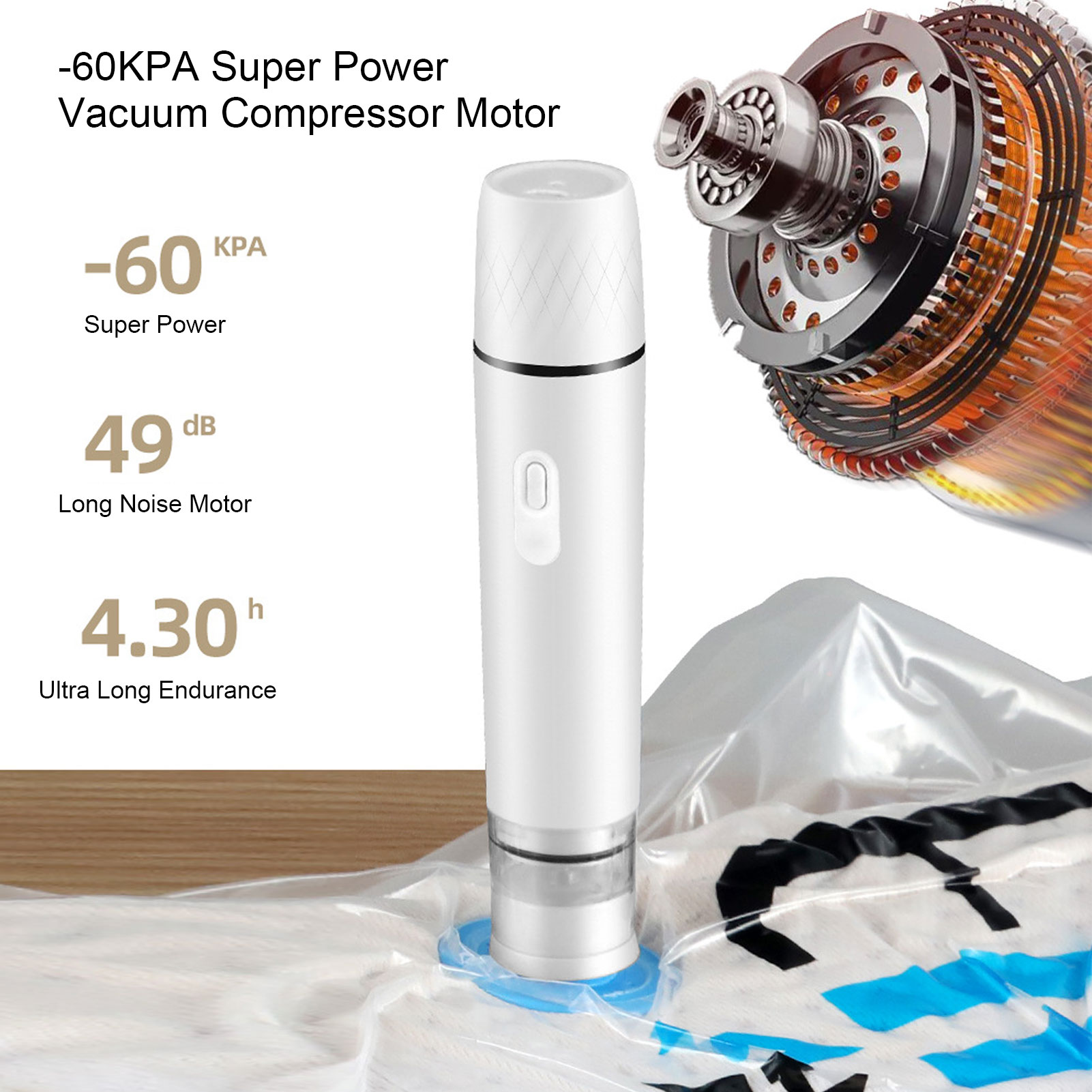 Bomba de ar elétrica portátil, - Food Vacuum Sealer Machine avaliação e preço