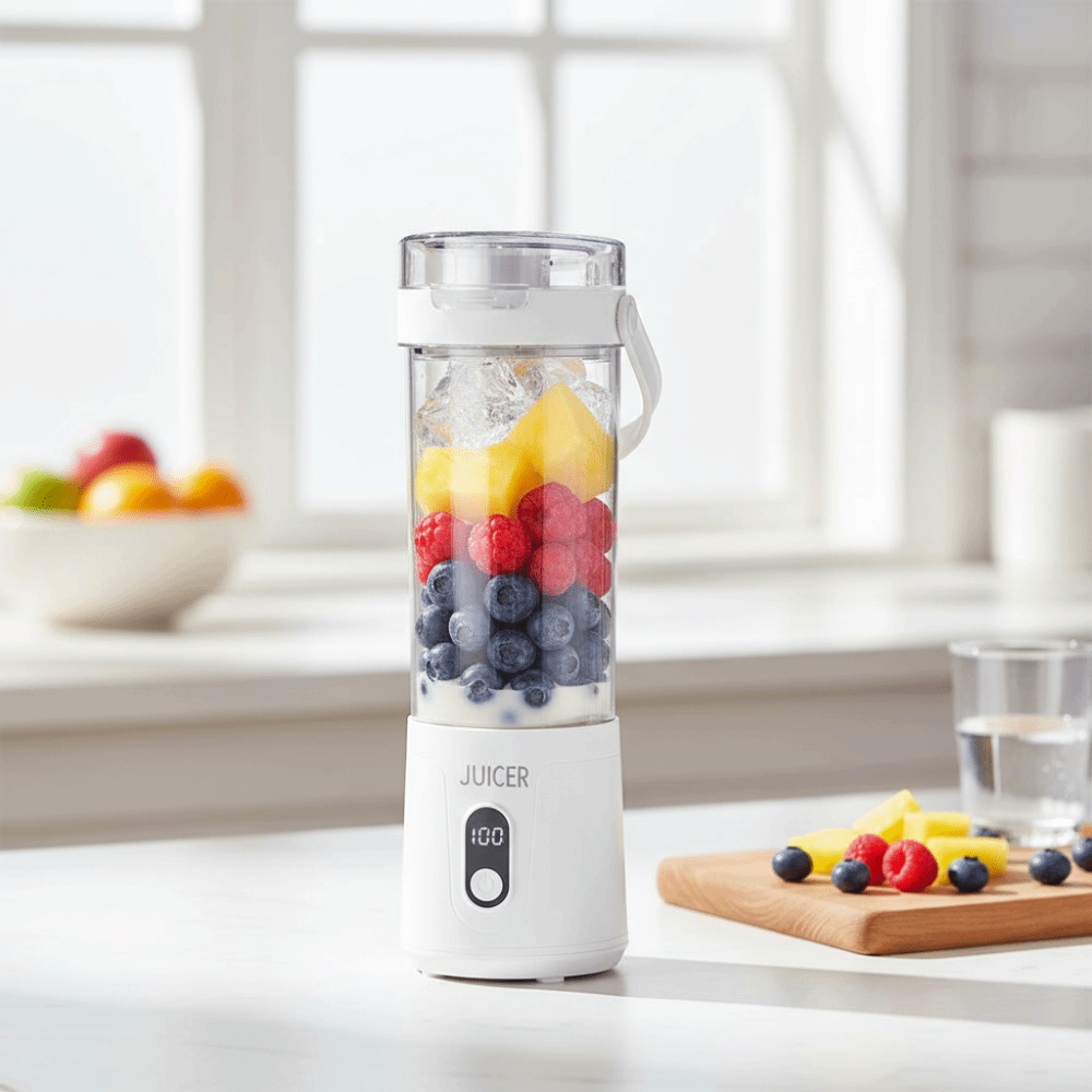 600ml capacidade portátil liqu - Portable Blender Usb Rechargeable avaliação e preço