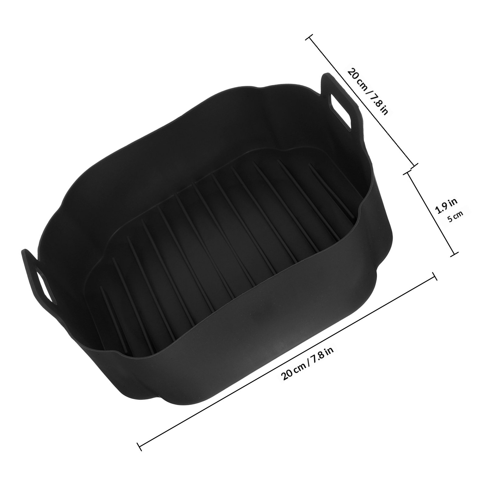 Forro de silicone para fritade - Air Fryer Silicone Pot Liner avaliação e preço