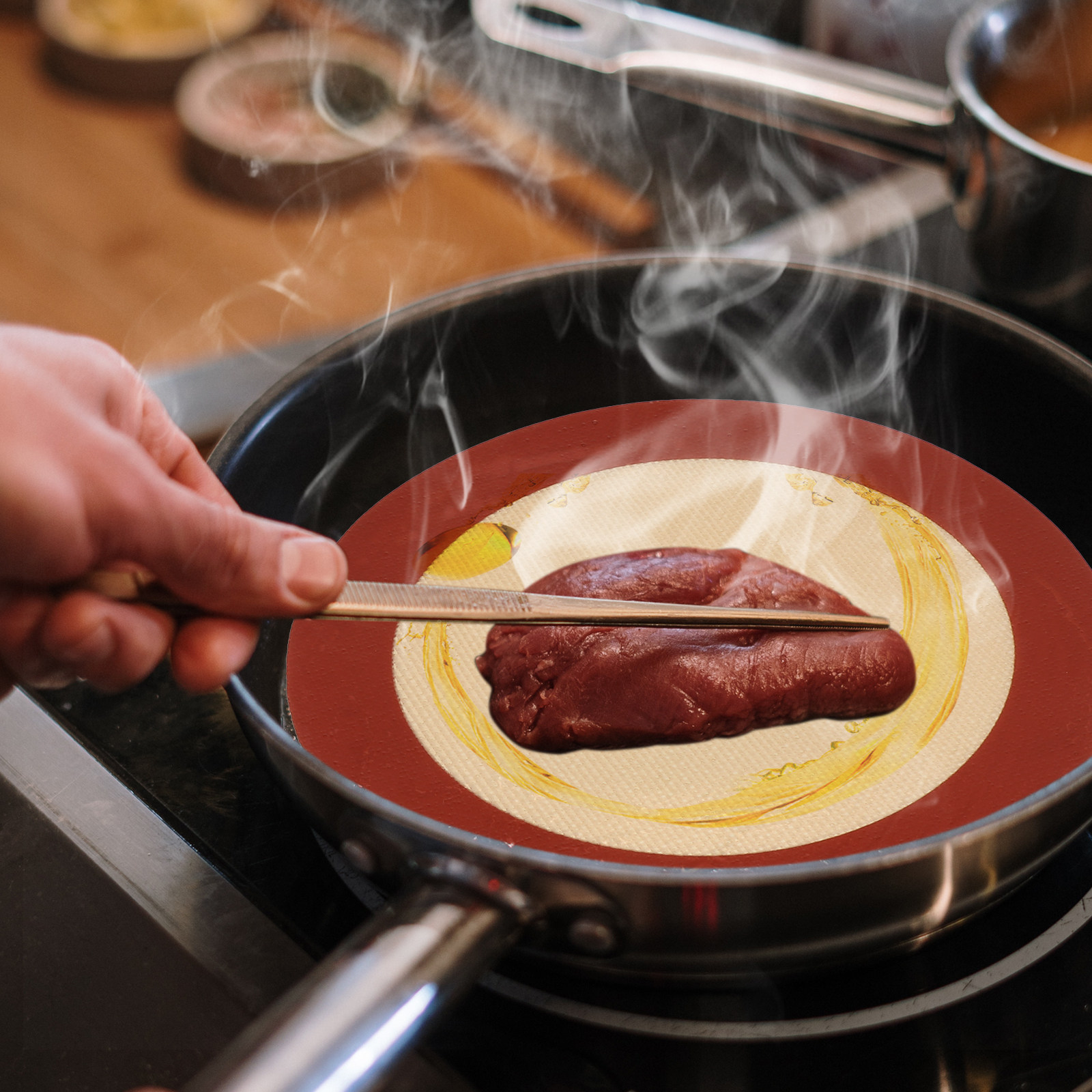 Forro de silicone para fritade - Air Fryer Silicone Pot Liner avaliação e preço