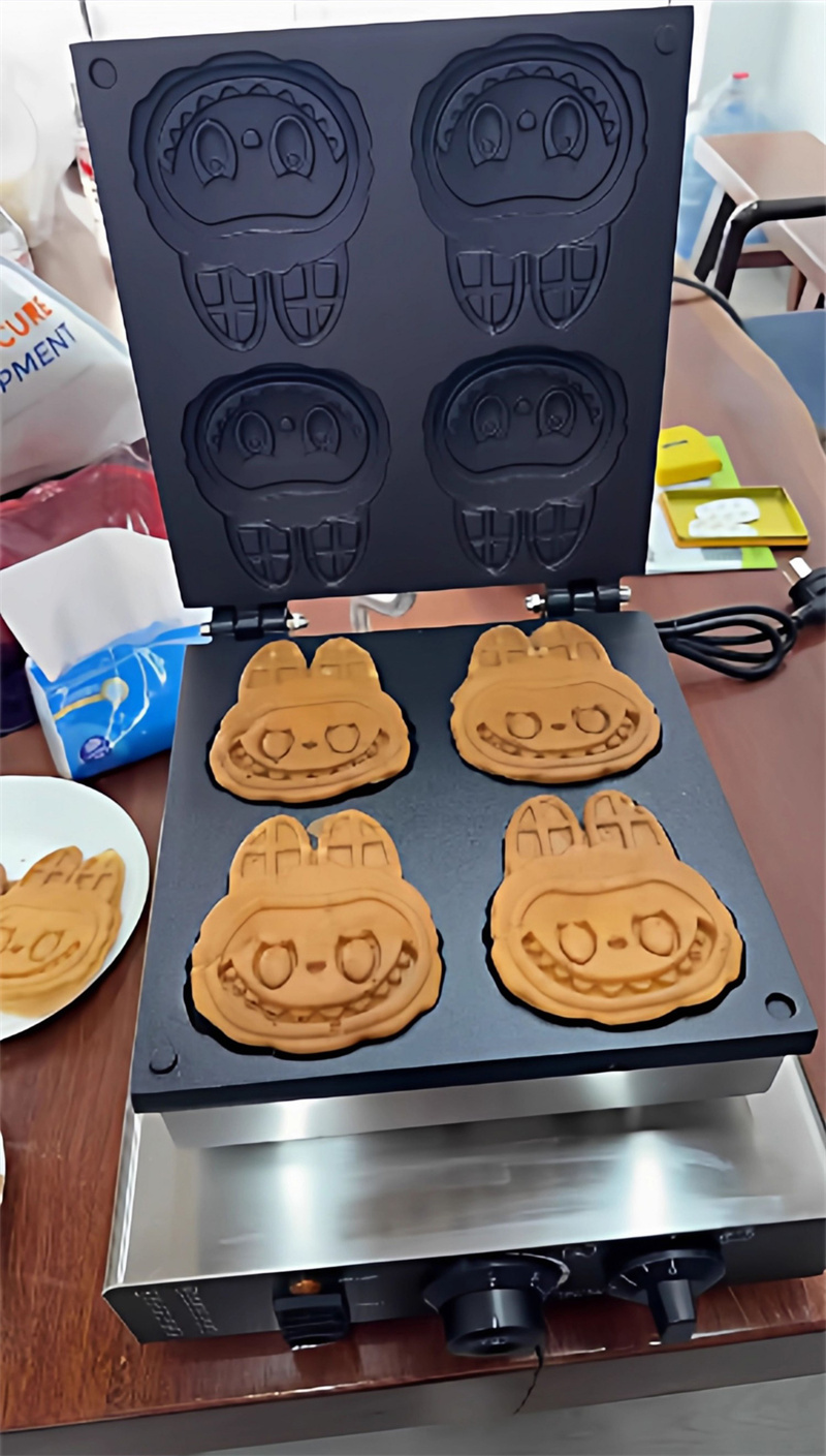 Máquina profissional de fazer  - Mini Waffle Maker Machine avaliação e preço