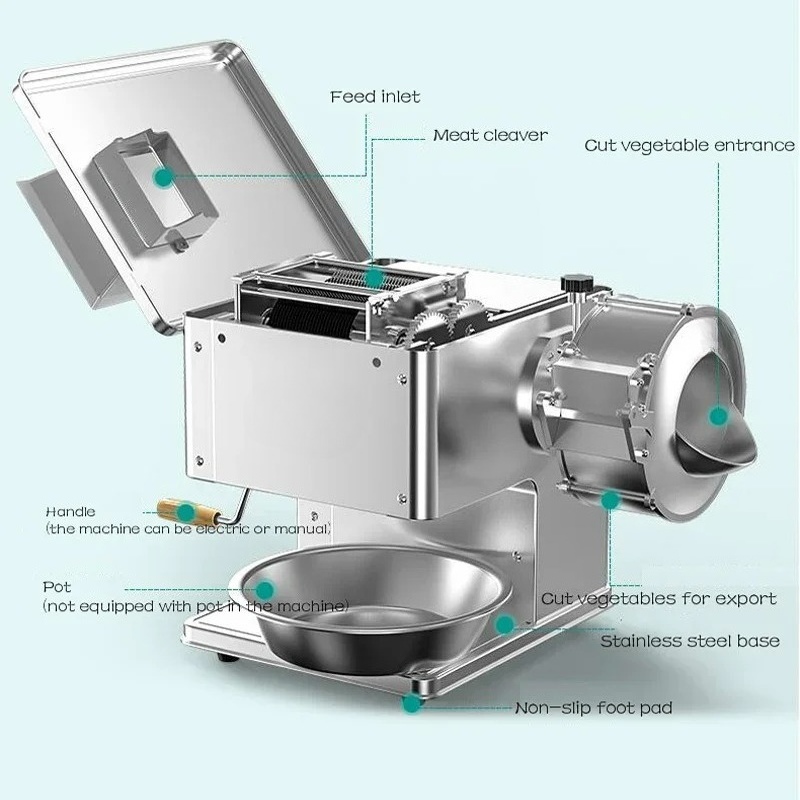 Máquina Elétrica de Cortar Car - Automatic Meat Slicer Home avaliação e preço