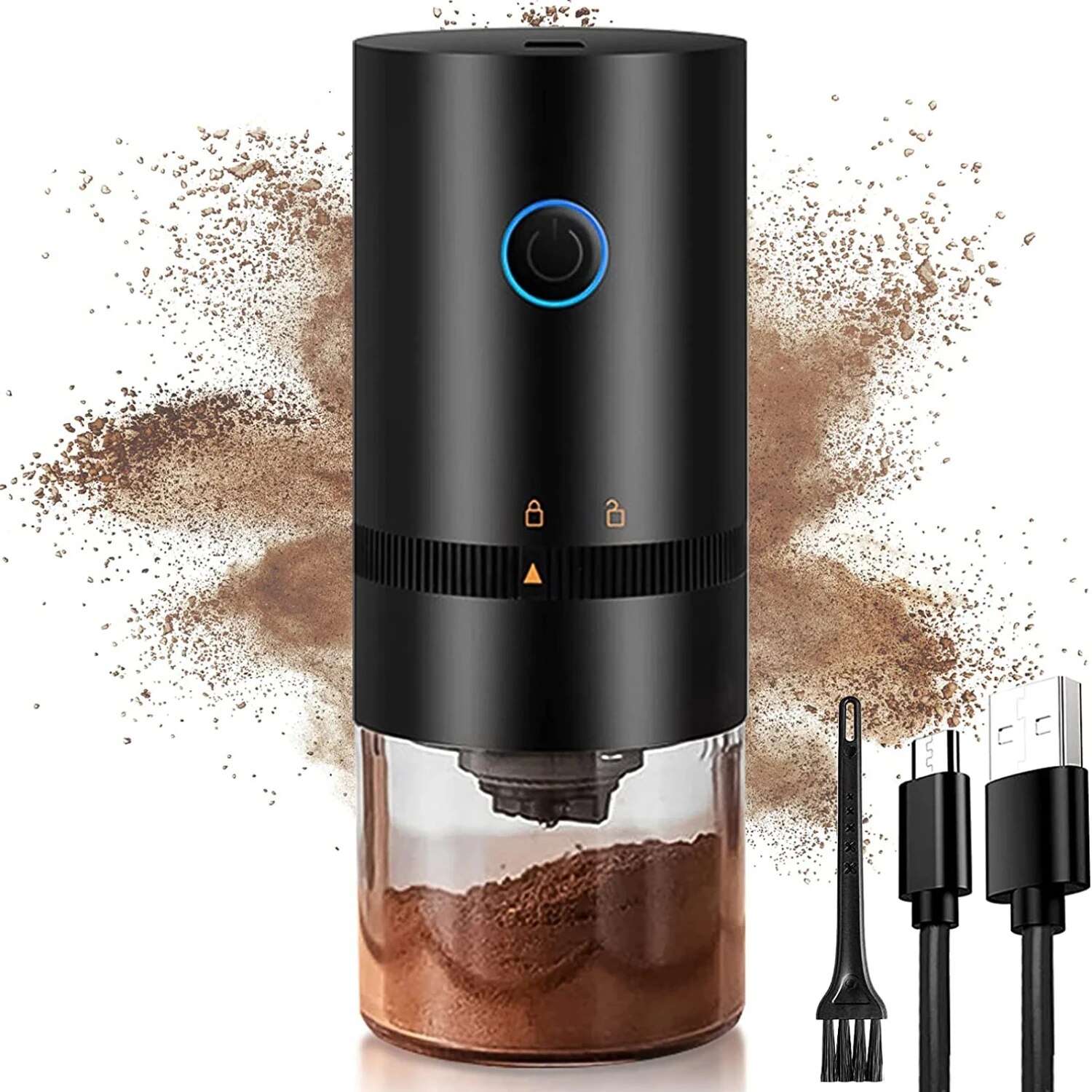 Coleção AliExpress Moedor de c - Coffee Bean Grinder Electric avaliação e preço