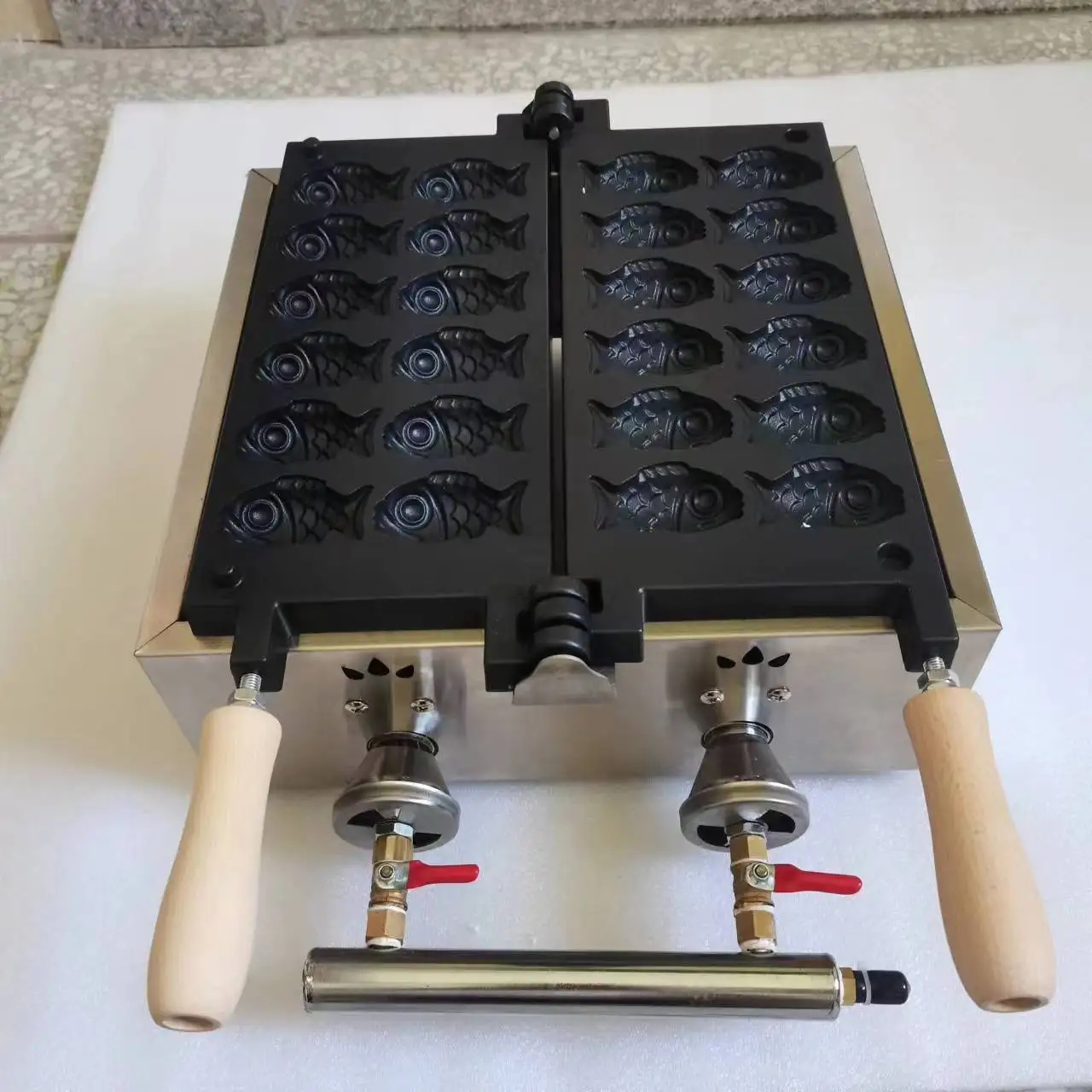 Máquina de Taiyaki em Forma de - Mini Waffle Maker Machine avaliação e preço