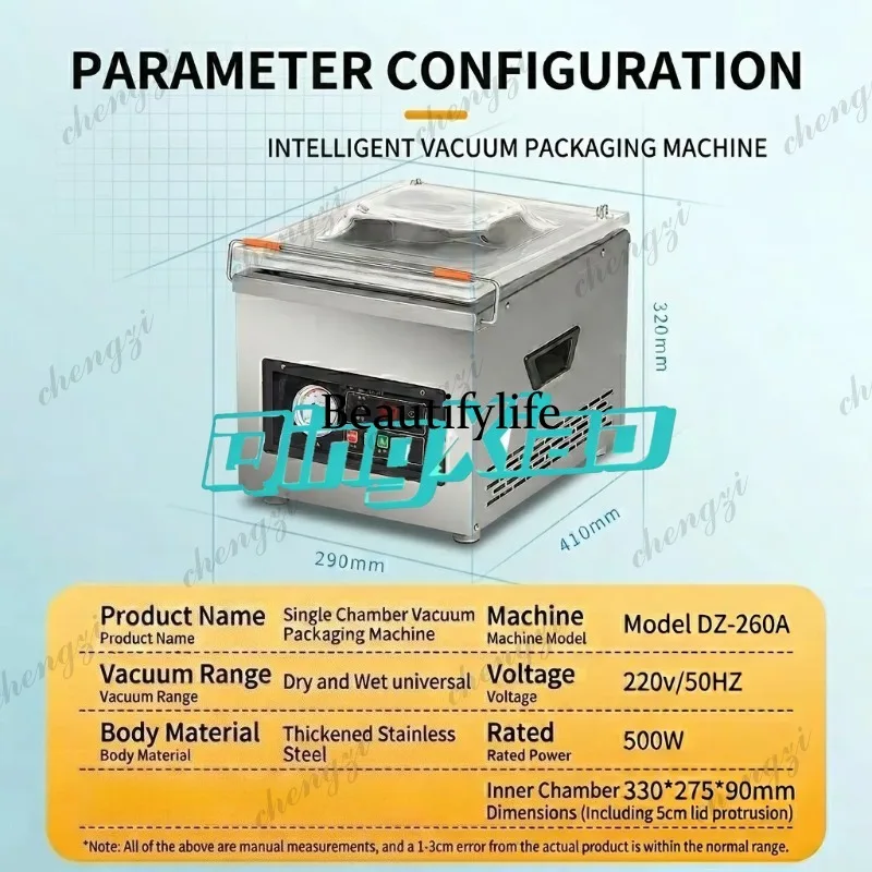 Seladora a Vácuo Automática Co - Food Vacuum Sealer Machine avaliação e preço